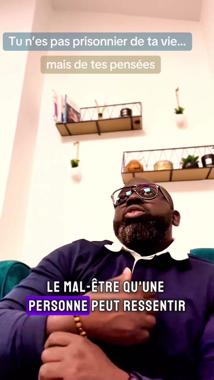 Saad parlant du poids des pensées